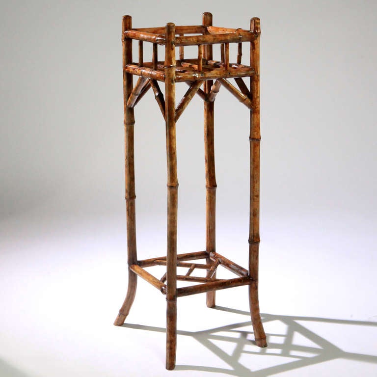 19th Century English Bamboo Stick Stand