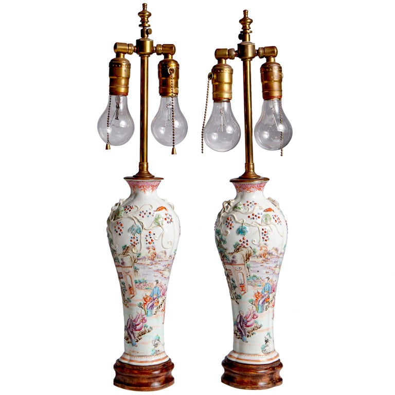 Oriental Porcelain Lamps For At 1stdibs Oriental Porcelain Lamps For