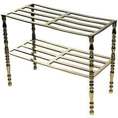 English Brass Luggage Rack