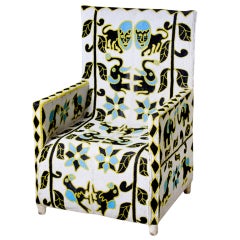 African Beaded Chair