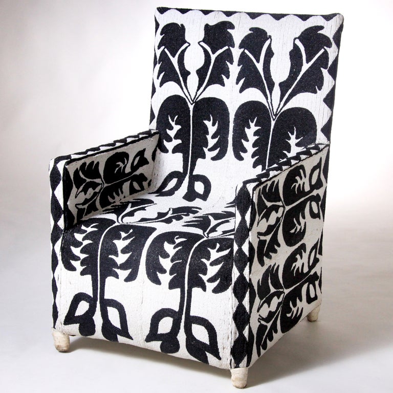 African Beaded Chair