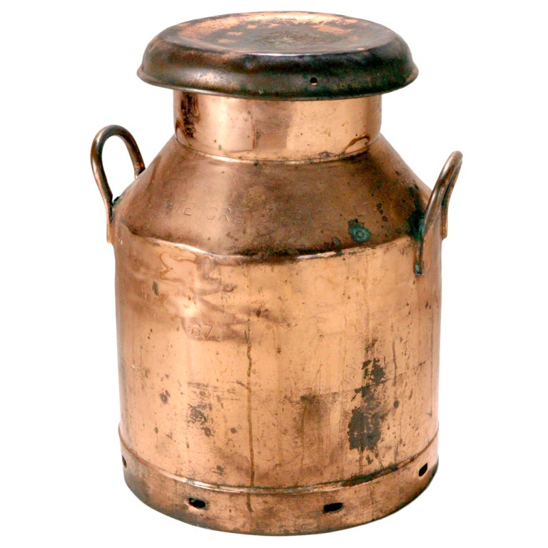 Copper Milk Can at 1stDibs