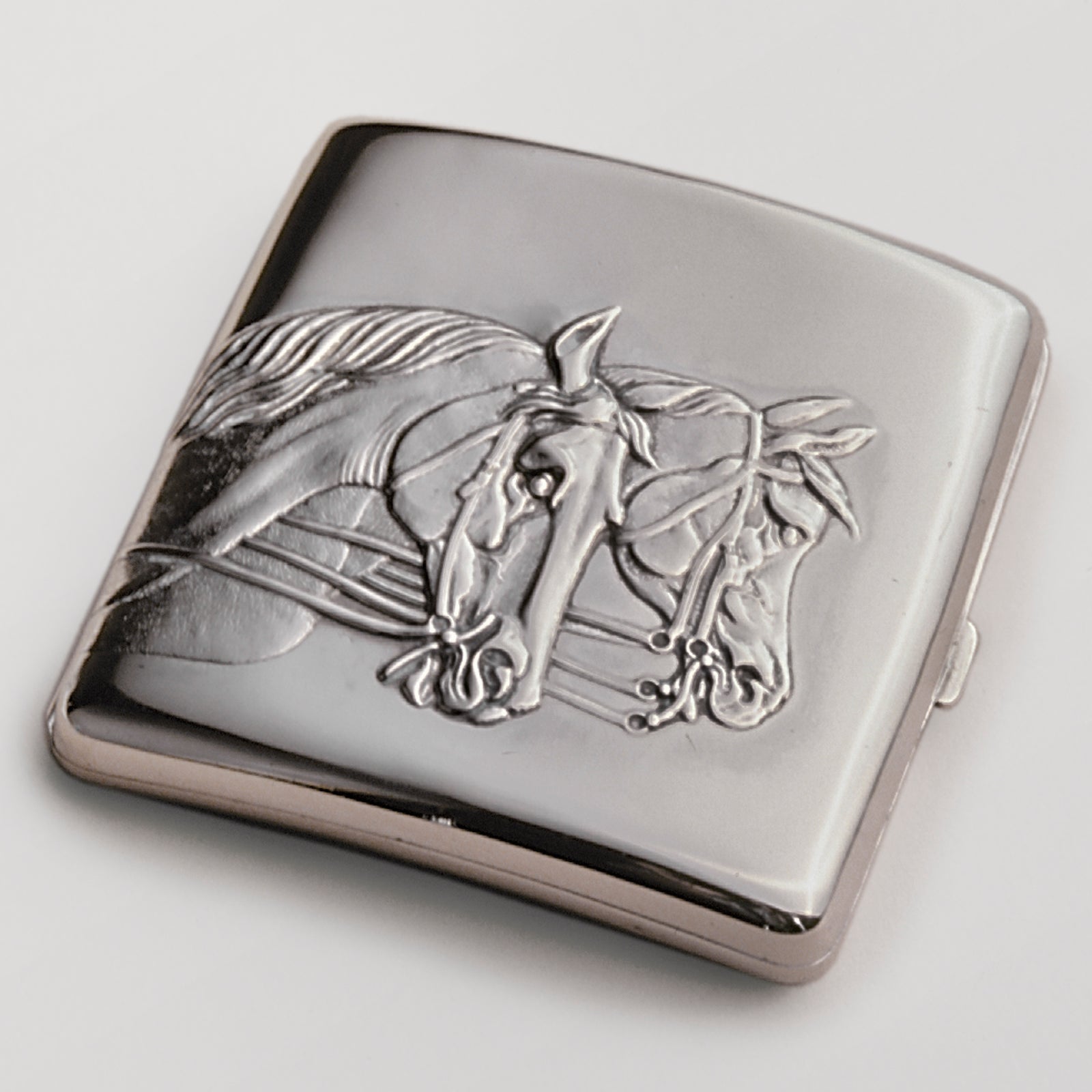 Horse Head Cigarette Case