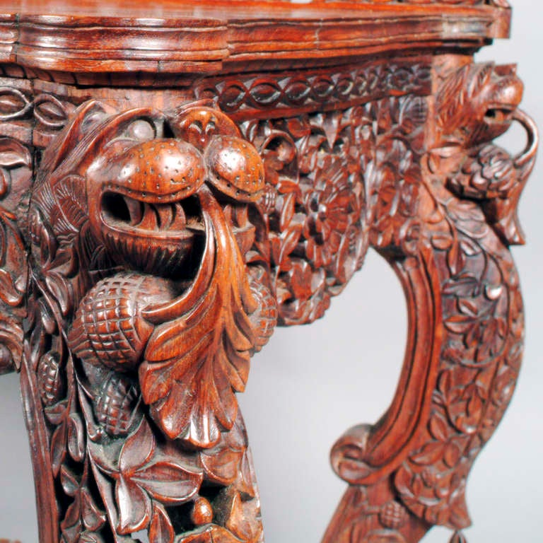 indian console table