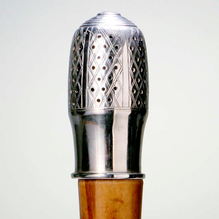 Folk Art Doctor's Pomander Cane For Sale