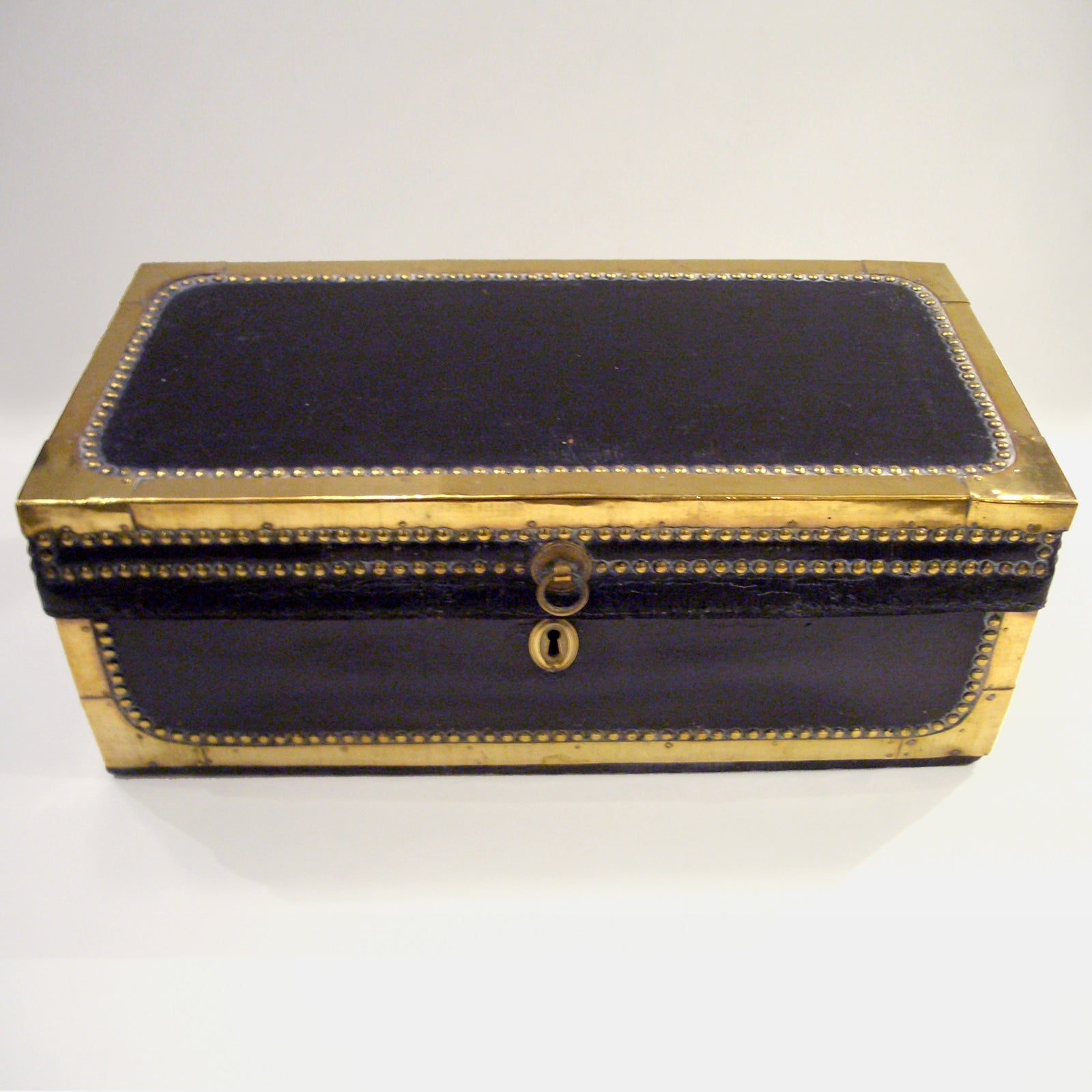 Leather and Brass Trunk