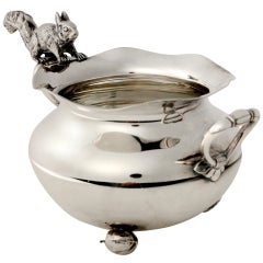 Silver Plate Nut Dish