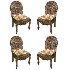 Set of Burmese Chairs 7