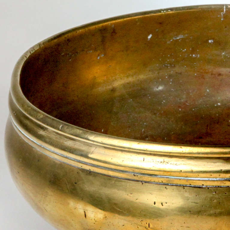 English Brass Communion Bowl