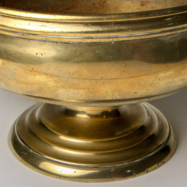 Brass Communion Bowl In Good Condition In New York, NY