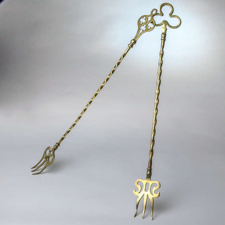 Pair of Victorian Toasting Forks