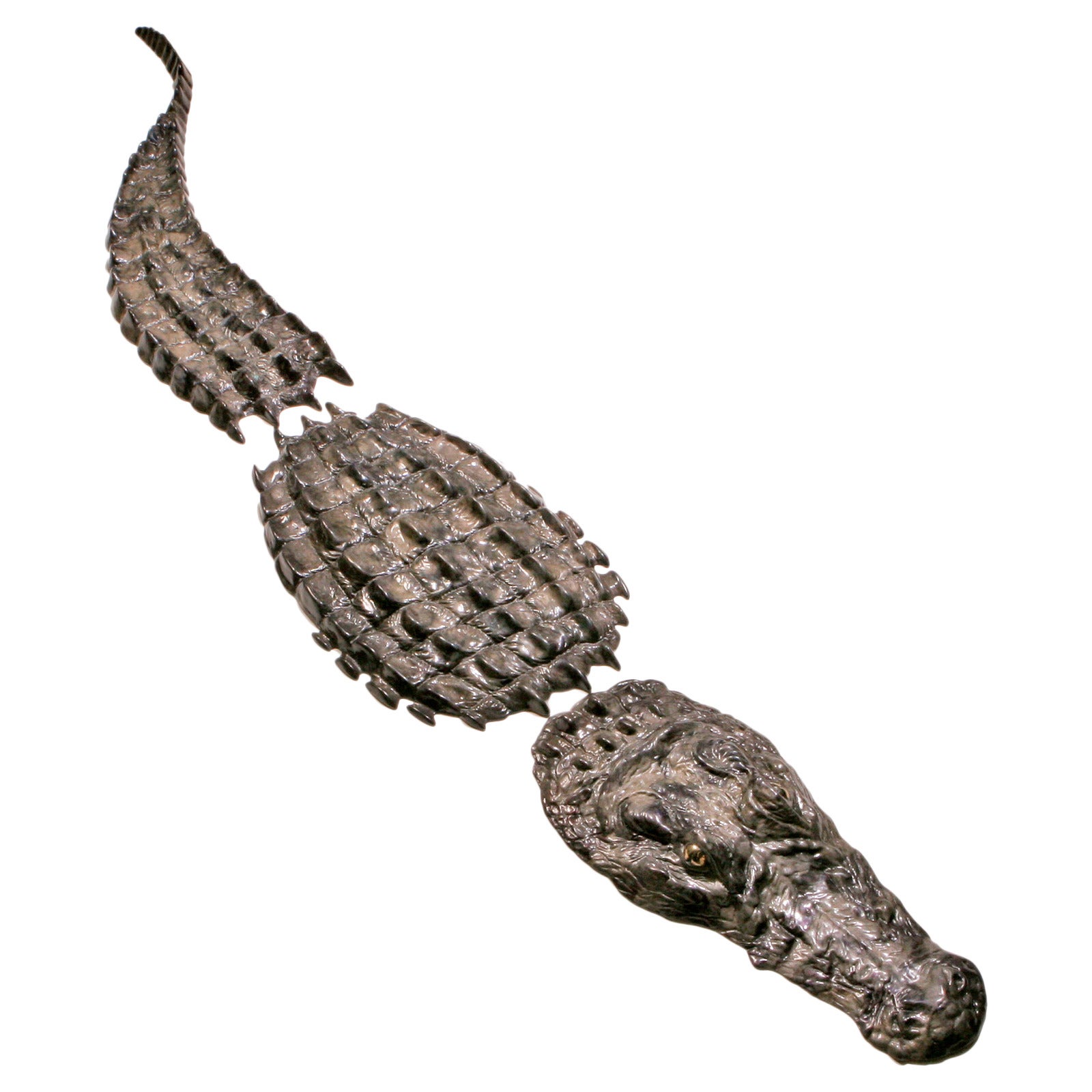 Large Crocodile Sculpture