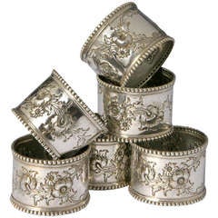 Sterling Napkin Rings 5