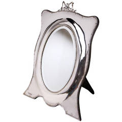 Silver Dressing Mirror