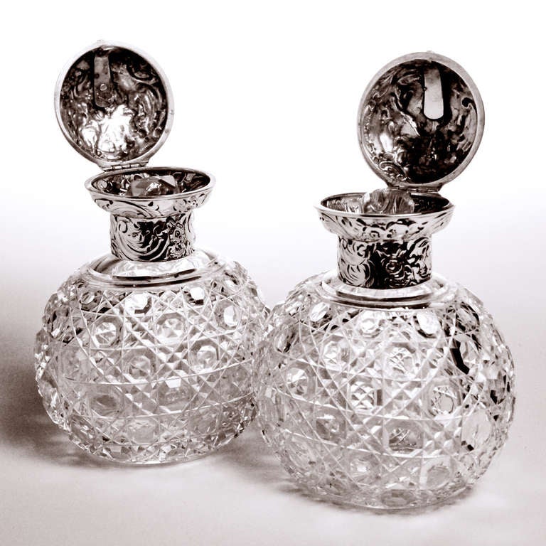 stuart crystal perfume atomiser