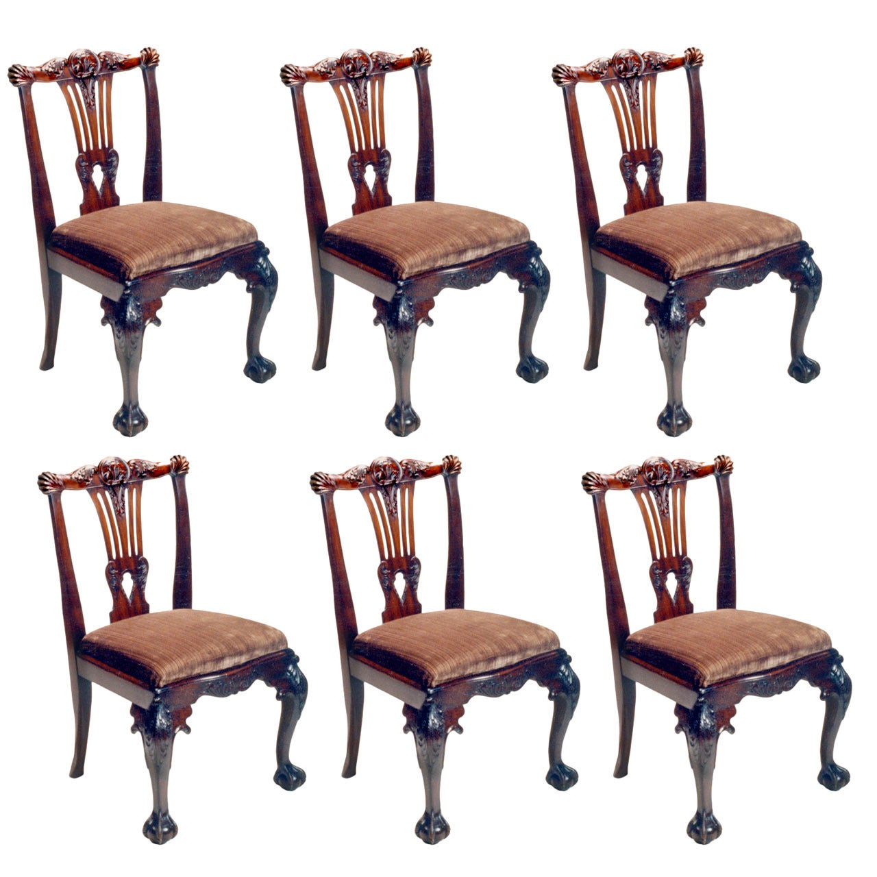 Irish Mahogany Chairs