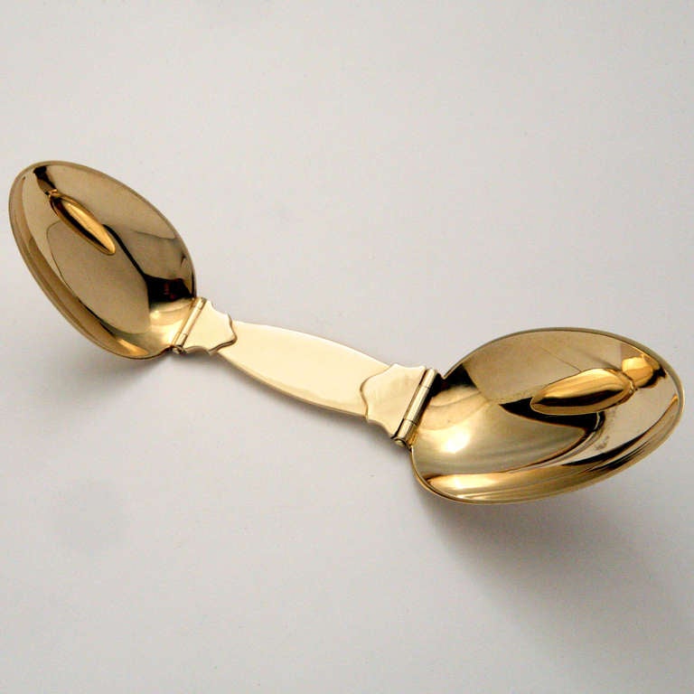 tiffany gold spoon