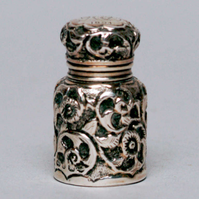 Silver Perfume Bottle
