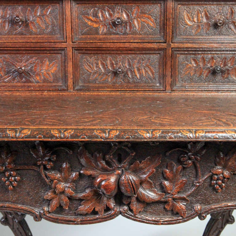 19th Century French Black Forest Desk