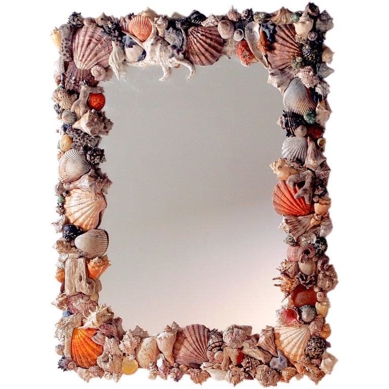 Natural Shell Mirror