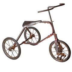 Vintage French Child's Tricycle