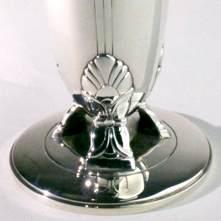 tiffany sterling silver vase