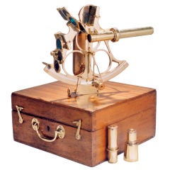 Used Brass Sextant