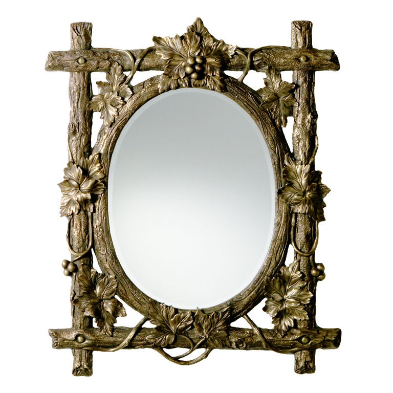 Bentwood Mirror For Sale at 1stDibs