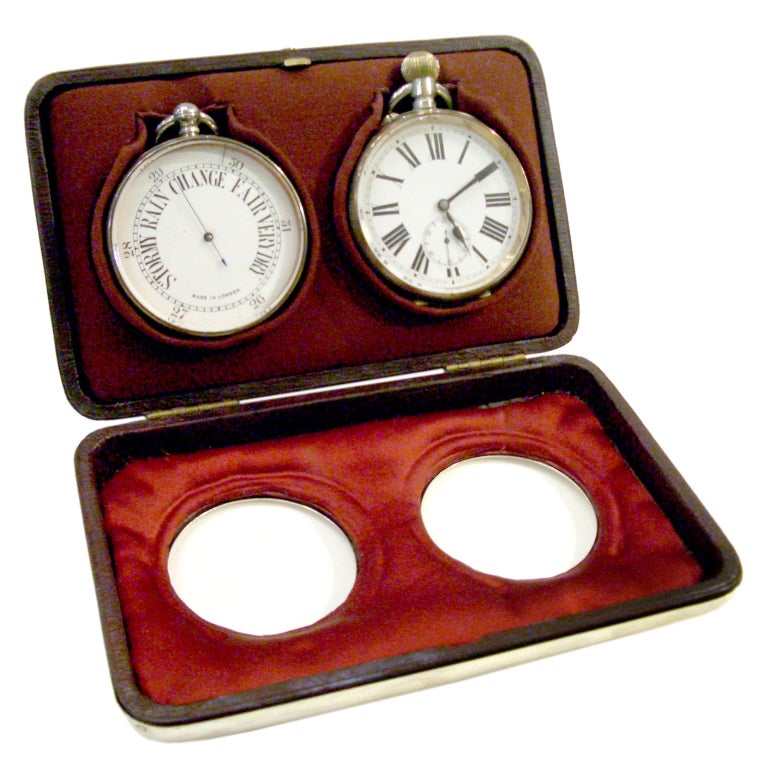 Travel Clock & Barometer