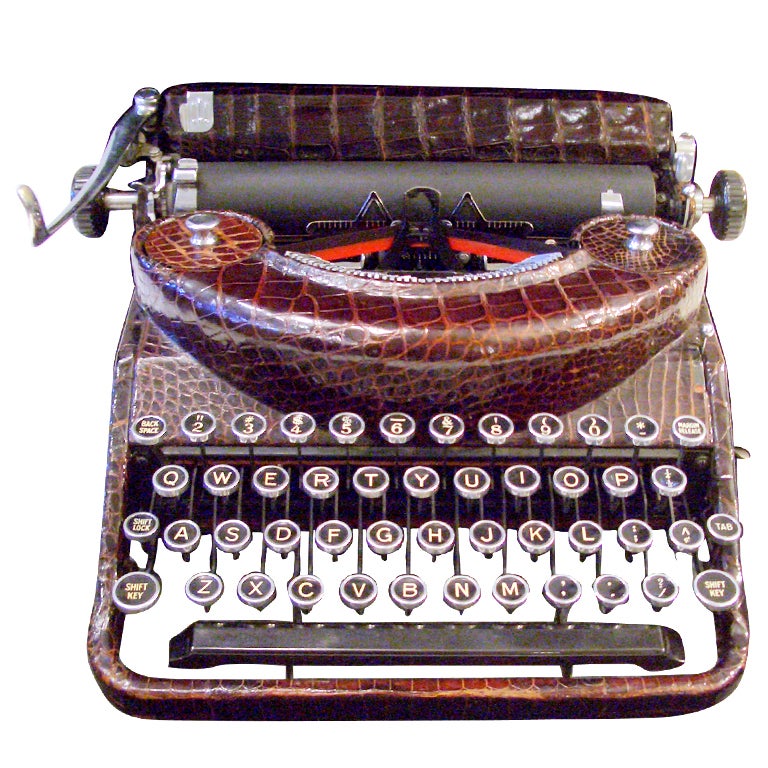 Rare Travel Typewriter