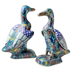 Chinese Cloisonne Ducks