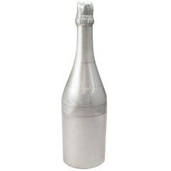 Silver Champagne Bottle 11