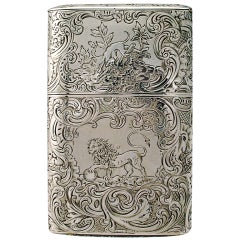 Silver Cigar Case