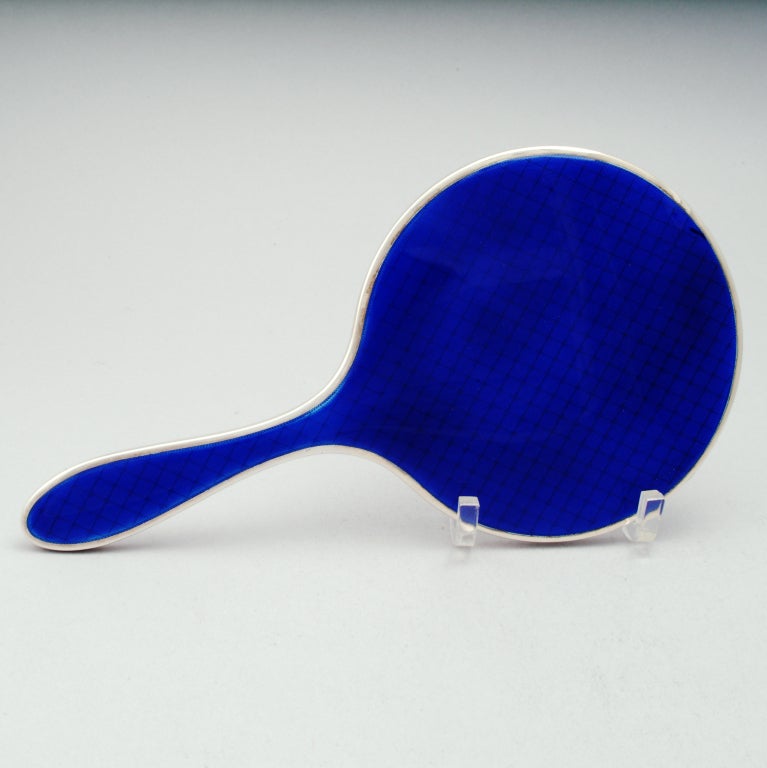 Enameled Dresser Set