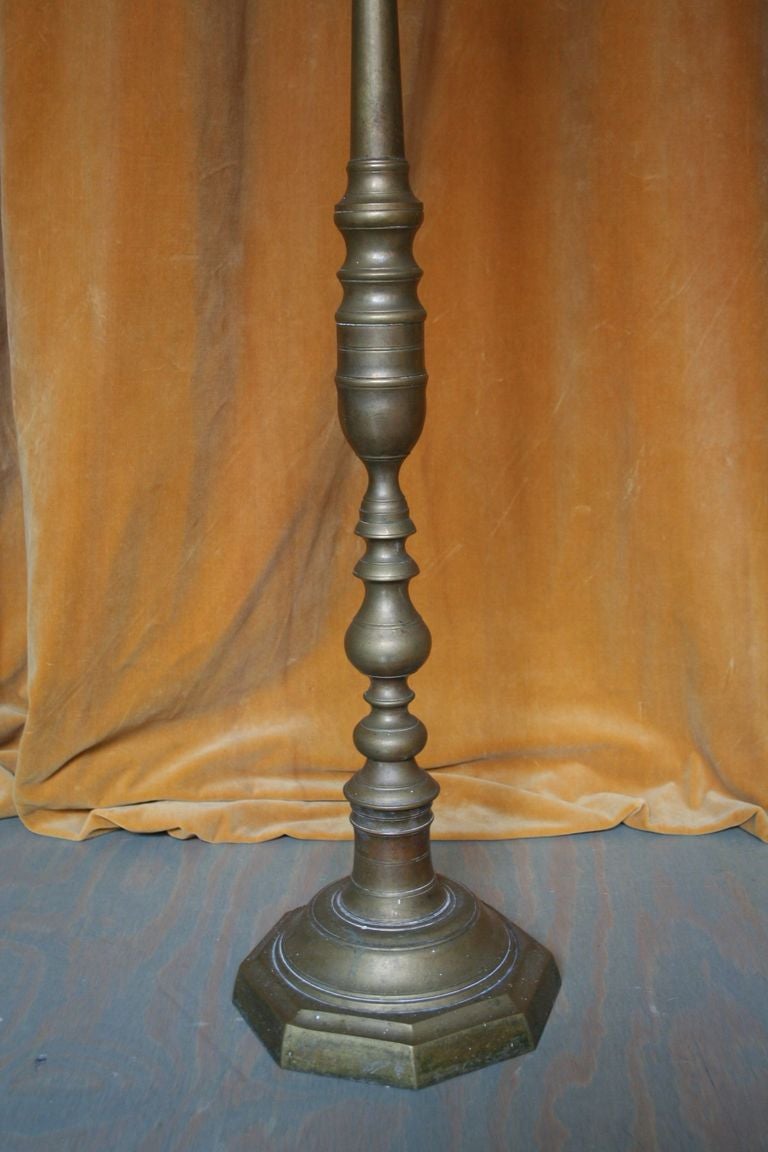 French Bronze Floor Lamp 1