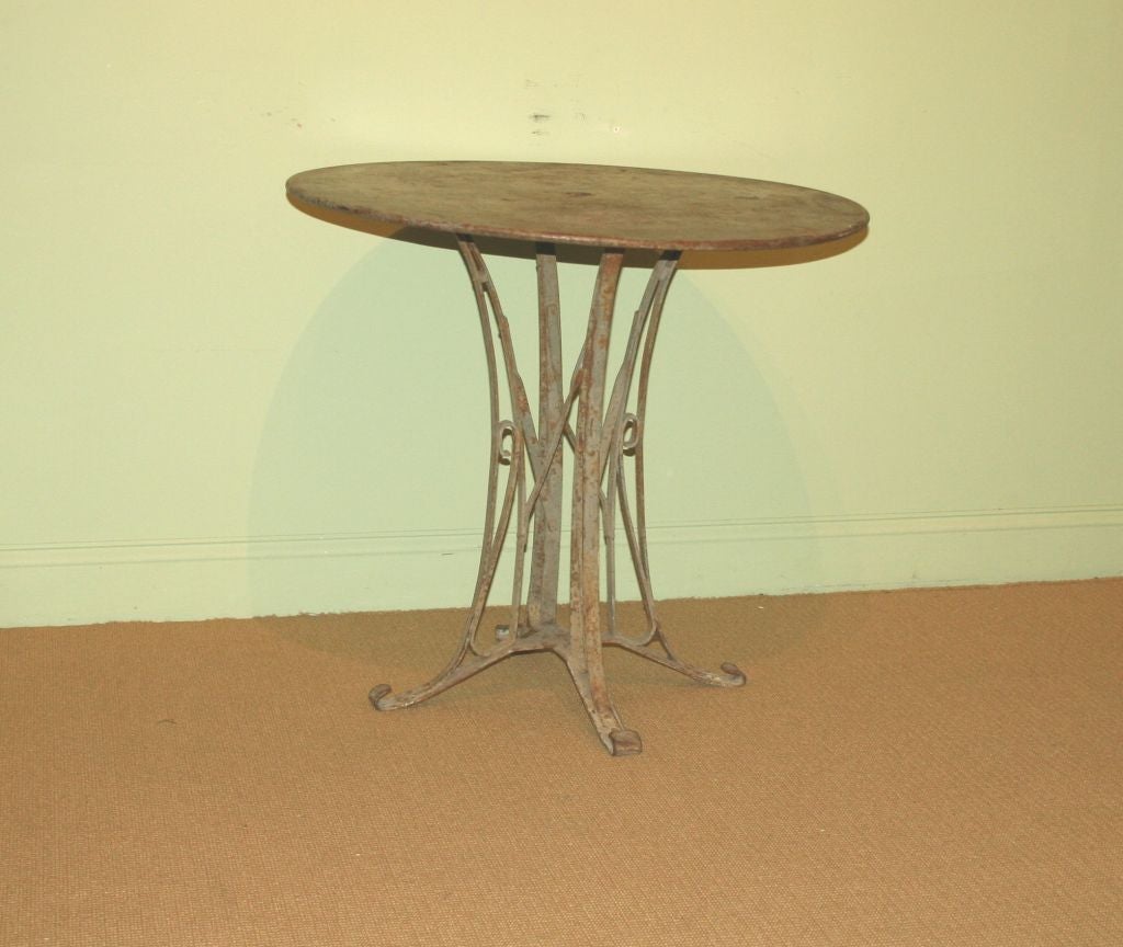 19th C. Garden Table