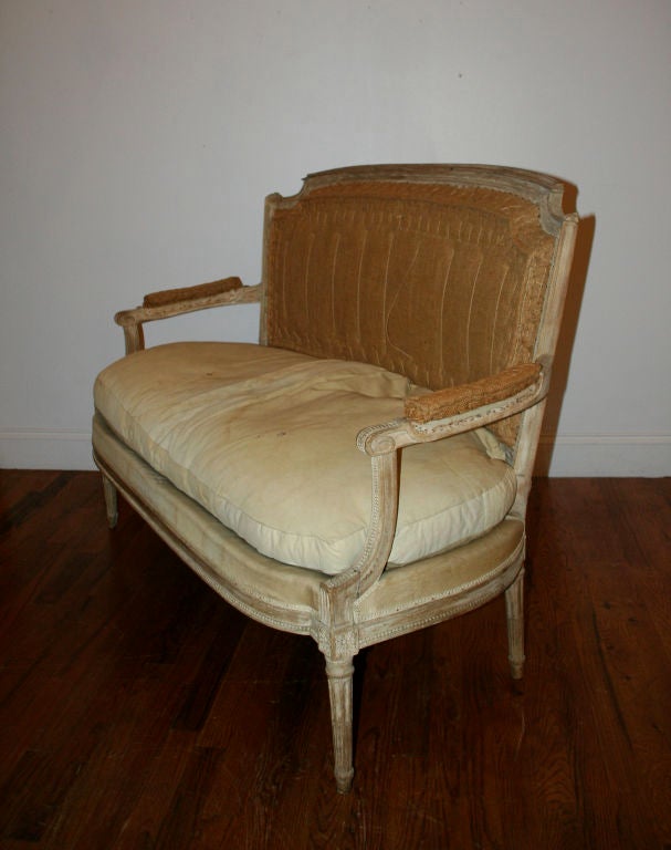 Early 19th C Louis  XVI Style  Setee