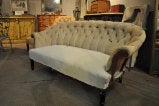 Large 19th C Tufted Sofa