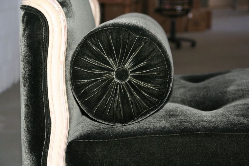 green velvet daybed