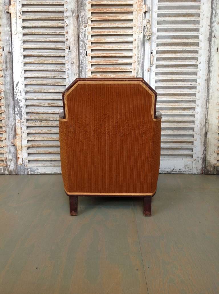 20th Century French 1940s Club Chair