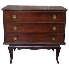 Handsome French Mahogany Chest of Drawers