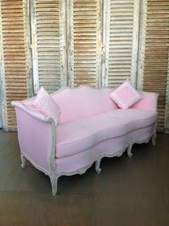 French Early 20th  C Sofa