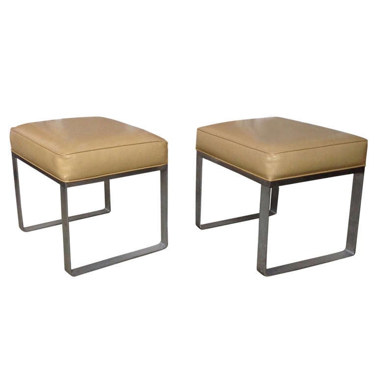 Pair of MidCentury Modern Benches For Sale at 1stdibs