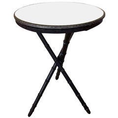 French 19th Century Bamboo End Table 5