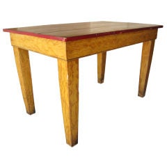 Wonderful French Antique painted  Country Table