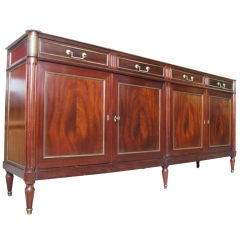 Elegant French LXVI Style Sideboard, Attributed to Jansen