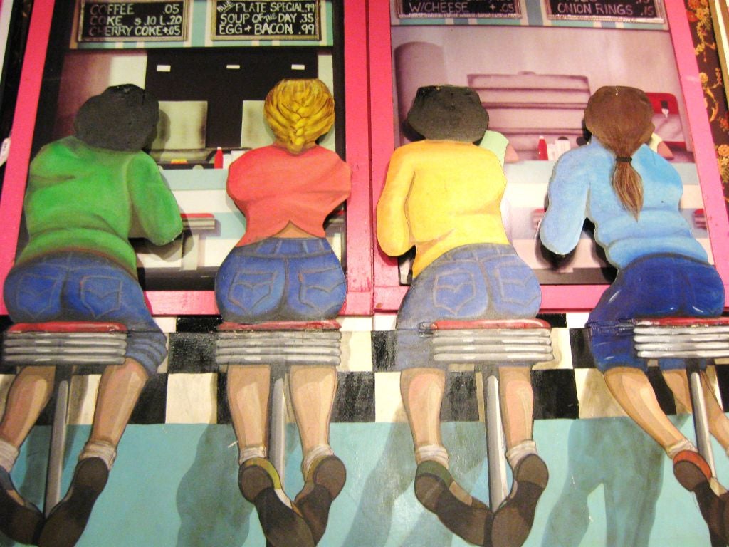 Life Size! 3 Dimensional Painting MIXE MEDIA: USA