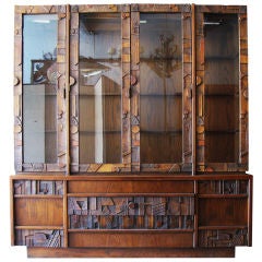 Spectacular Cubist inspired Cabinet, Lane AltaVista