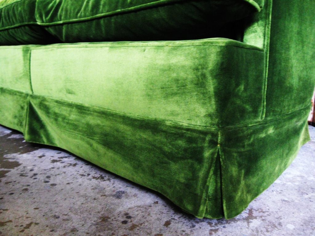 Elegant French 40's Down Sofa / Banquette 3