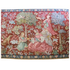 Superb Flemish Hand WovenTapestry / Wall Decoration
